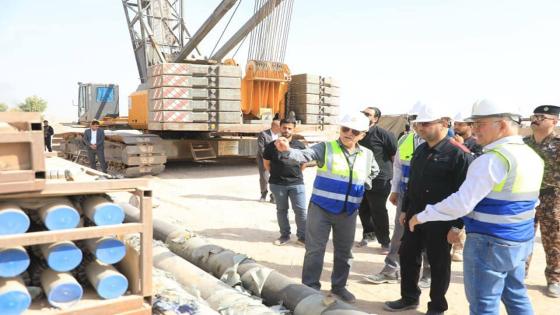 الوائلي يزور مشروع مصفاة النفط الذهبي الاستثماري