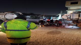 مديرية المجاري : عالج الانسداد في الخط الثقيل في حي الحسين