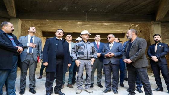 محافظ النجف الأشرف يتابع مراحل تقدم العمل في مشاريع التعليم العالي ويلتقي رئيس الجامعة