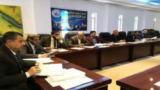 وفد لجنة رعاية الطفولة في النجف يزور مركز الفرات الأوسط للاورام السرطانية