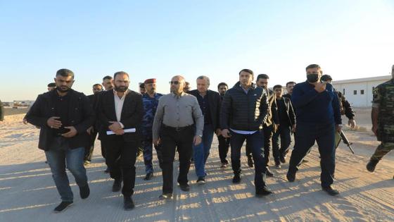 المحافظ يستقبل الامين العام لمجلس الوزراء ويرافقه بجولة تفقدية لمشروعي ماء النجف الكبير ومحطة معالجة مياه المجاري