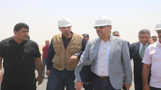 بلدية النجف : استئناف العمل بمشروع تبليط شارع ابا الفضل العباس عليه السلام 