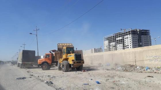 ضمن نشاطات بلدية النجف الاشرف …