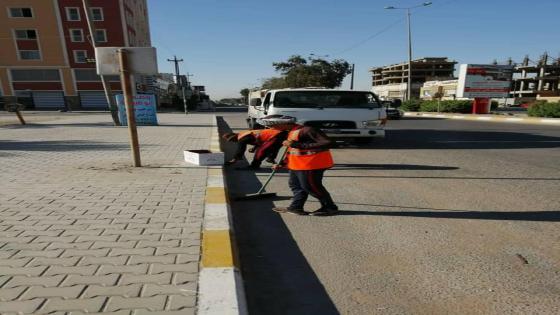 ضمن نشاطات بلدية النجف الاشرف …