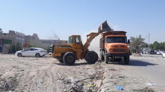 ضمن نشاطات بلدية النجف الاشرف …