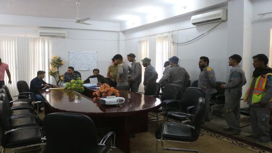 بلدية النجف الاشرف : استمرار تحويل الاجراء اليوميين الى عقود