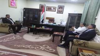  رئيس لجنة رعاية الطفولة يزور دائرة الإعاقة والاحتياجات الخاصة