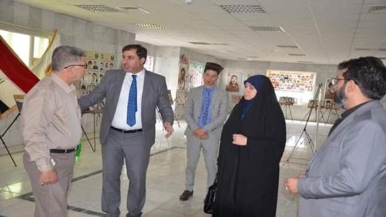 الاتفاق بين مديرية شهداء النجف الاشرف وقسم الرعاية الاجتماعية على برنامج عمل مشترك