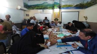 معاون محافظ النجف للشؤون القانونية يشرف ميدانيا على لجنة التعيينات الخاصة بدوائر وزارة العمل