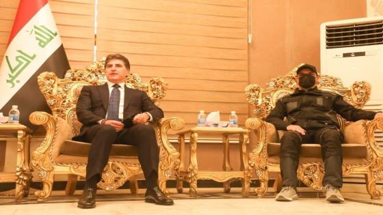 عاجل… محافظ النجف الاشرف الدكتور ماجد الوائلي يستقبل رئيس البرلمان محمد الحلبوسي ورئيس اقليم كوردستان نيجيرفان برزاني ورئيس تحالف سيادة خميس الخنجر في مطار النجف الاشرف الدولي