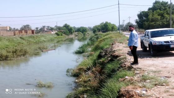 الموارد المائية في النجف الأشرف تتابع ميدانياً توزيعات المياه والاراضي الزراعية المروية في قضاء المشخاب.