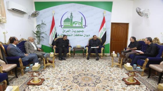محافظ النجف يعقد اجتماعا مهما لمناقشة الواقع التربوي في المحافظة