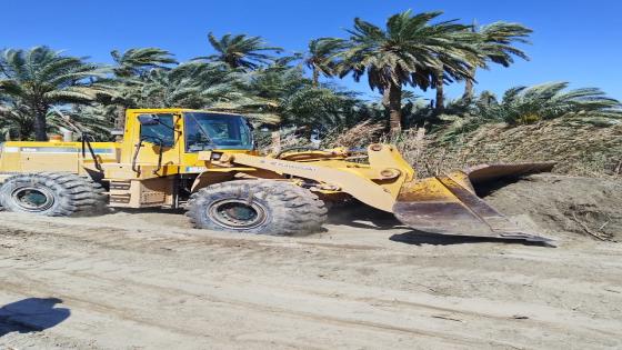 الموارد المائية تواصل اعمال فتح طرق المراقبة للأنهر في المحافظة.