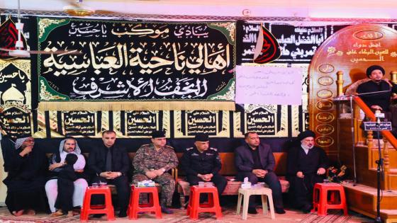 الكرعاوي ” يؤكد ان الحكومة المحلية في النجف الاشرف ودوائرها الأمنية والخدمية يبذلون اقصى جهودهم من اجل توفير افضل الخدمات الخاصة بأحياء الشعائر الحسينية.