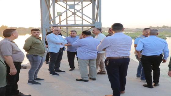 الجزائري يطلع ميدانيا علة نسب الاطلاقات المائية للاراضيالمشمولة بزراعة الشلب