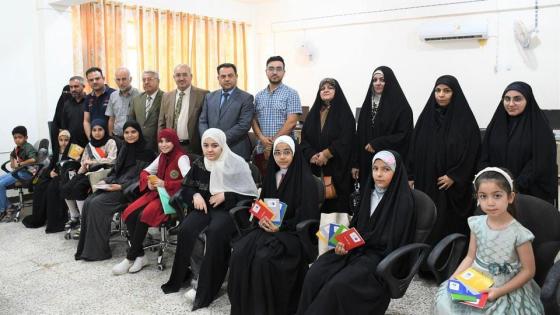 تربية النجف الاشرف تجري لقاءاً تحضيرياً للطلبة المشاركين بمسابقة تحدي القراءة الوزارية