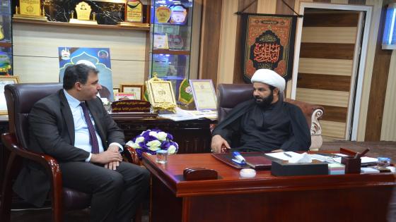 تعاون مشترك بين مديرية شهداء النجف الاشرف وفرقة الامام علي (ع)