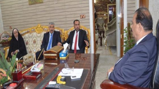 النائب الاول ” يطالب مجلس المحافظة بالموافقة على تنفيذ مشاريع البنى التحتية من ايرادات الدوائر وحسب قانون الموازنة.