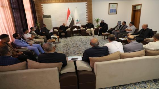 النائب الاول ” يجب رعاية ودعم المبدعين وتطوير امكانياتهم.