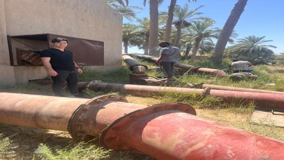 الموارد المائية في النجف الاشرف تواصل اعمال تطبيق نظام المراشنة في المحافظة.