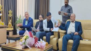 المدير العام لتربية النجف الاشرف يوجه بإقامة الاحتفالات والمعارض المدرسية قطاعية وليس منفردة