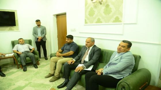 الموارد المائية تشارك في اجتماع معالجة الملوثات لنهر الفرات في المحافظة.