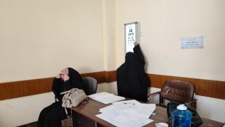 المركز الوطني للصحة والسلامة المهنية في النجف يجري الفحص الطبي الدوري