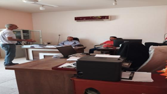 المركز الوطني للصحة والسلامة المهنية يقيم ندوة تثقيفية في مديرية بلدية المناذرة