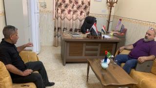 معاون المحافظ يجري زيارة تفقدية دائرة رعاية ذوي الاحتياجات الخاصة