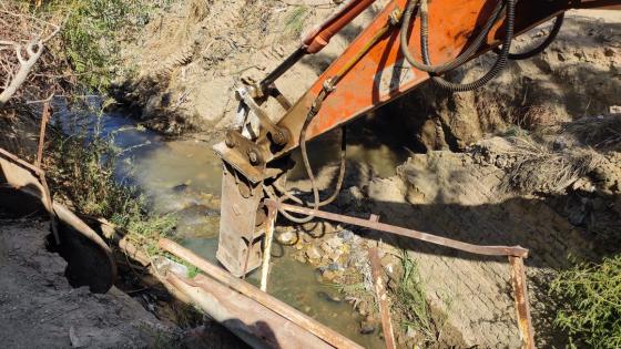 الموارد المائية تواصل أعمال تأمين الحصص المائية إلى الأراضي الزراعية المشمولة ضمن الخطة لهذا العام