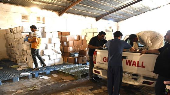 تربية النجف الأشرف مستمرة بتوزيع الكتب المنهجية لمدارس المحافظة ونسبة التوزيع ترتفع الى ٩٥٪