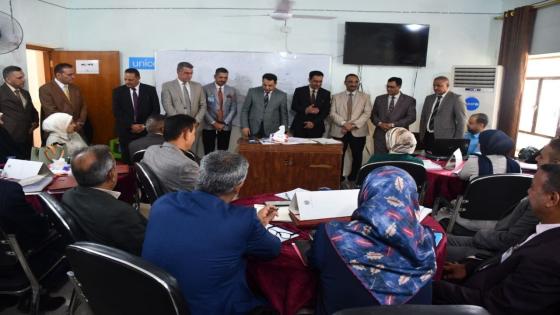 تربية النجف الأشرف تستقبل وفدين من تربيتي المثنى والديوانية