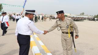 مدير مرور النجف يزور مركز التدريب الأساسي لتفقد دورة المنتسبين العقود