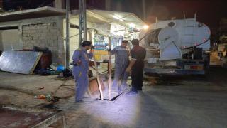 مديرية المجاري تواصل حملة تنظيف وادامة للشبكة الثقيلة والمطرية في حي الجديدة