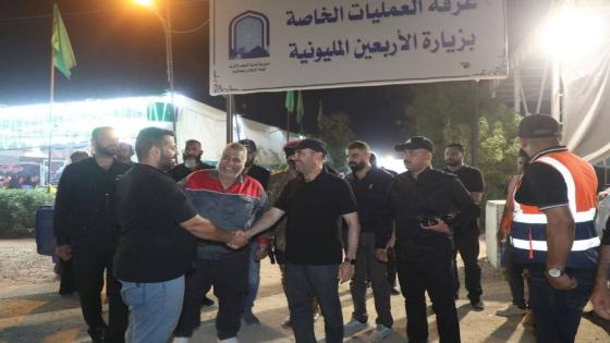 المحافظ يتابع تنفيذ الخطة الخدمية من غرفة عمليات مديرية بلدية النجف الاشرف