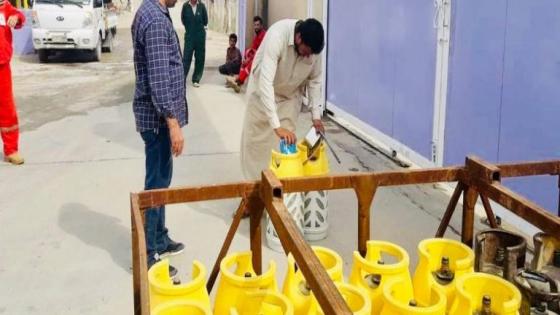 فرع غاز النجف الأشرف يستمر بعملية استبدال الاسطوانات الحديدية بأخرى بلاستيكية