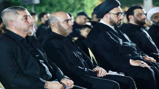 محافظ النجف الاشرف الدكتور المهندس ماجد الوائلي يحضر عدداً من المجالس الحسينية