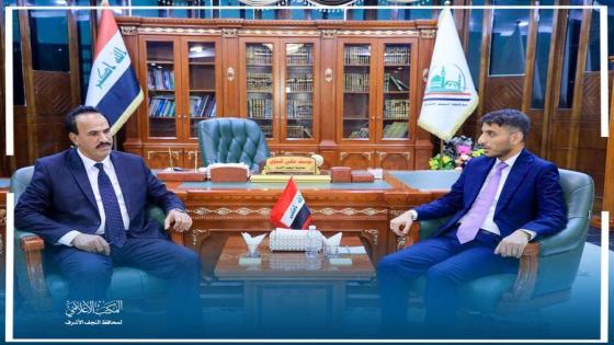 المحافظ يستقبل النائب جواد الغزالي ويتباحثان بشؤون المحافظة