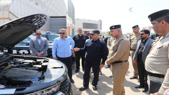 محافظ النجف الأشرف يعلن تسليم سيارات حديثة ومتطورة إلى قيادة شرطة النجف الأشرف