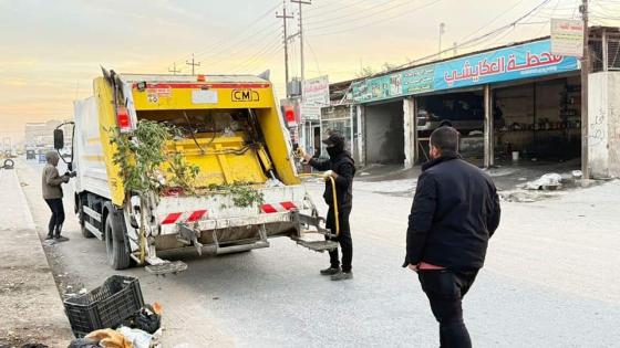 حملة خدمية كبرى لتنظيف حي ميسان في الكوفة المقدسة