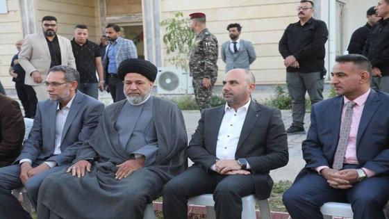 المحافظ : يشارك نزلاء وموظفي دار رعاية المسنين والأيتام مأدبة الإفطار الجماعي