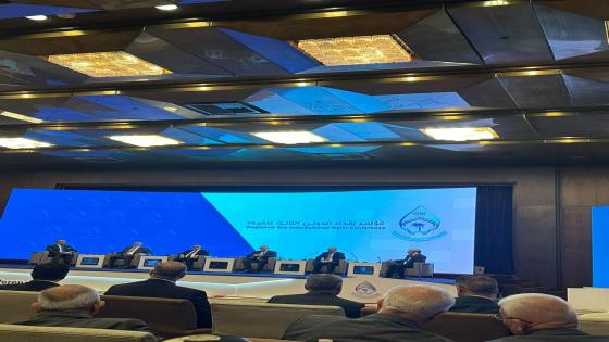 مدير الموارد المائية في النجف الاشرف يحضر بافتتاح مؤتمر بغداد الدولي الثالث للمياه