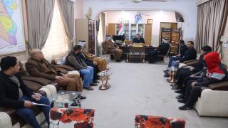 الموارد المائية : تلتقي بموظفي العقود الذي تم تحويلهم الى الملاك الدائم