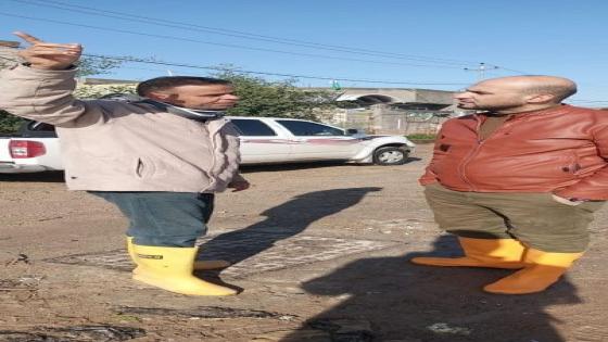 مجاري النجف: تقوم بحملات لسحب مياه الامطار في ناحية الحيرة