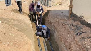 كهرباء النجف :تباشر اعمال فتح مغذيات جديدة من محطة النداء الجديدة لحي النداء