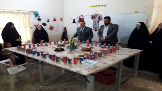 دائرة العمل والتدريب المهني تختتم دورة ورشة الخياطة في النجف الاشر ف