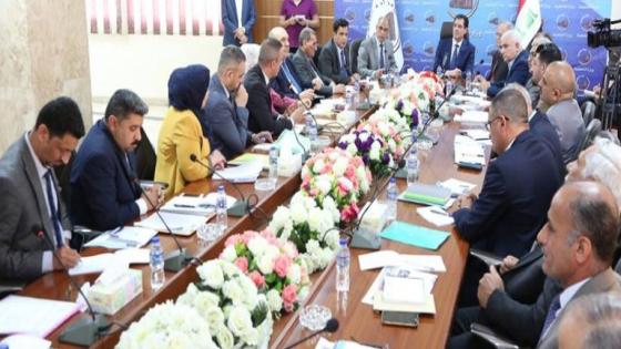 مدير تخطيط النجف يحضر اجتماع معالي وزير التخطيط