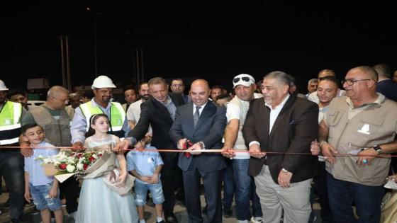 محافظ النجف الاشرف الدكتور المهندس ماجد الوائلي، يفتتح شارع (60) في حي السلام