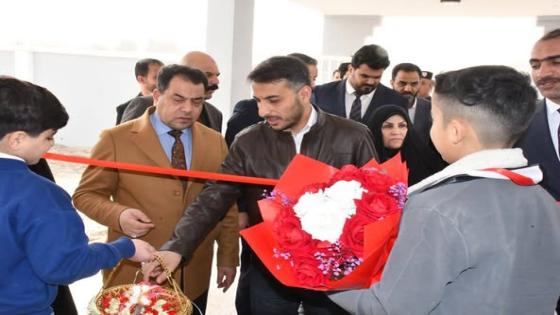 تربية النجف الأشرف تدشن صرحا تربويا في ريف قضاء المناذرة ضمن مشروع القرض الكويتي