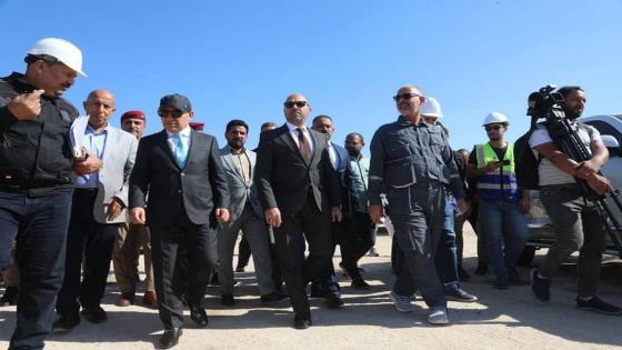 المحافظ: يستقبل وزير الإعمار والإسكان والبلديات العامة ويتفقدان مجموعة من المشاريع